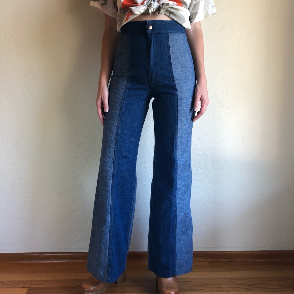 Vintage rare Wrangler bell bottom jeans